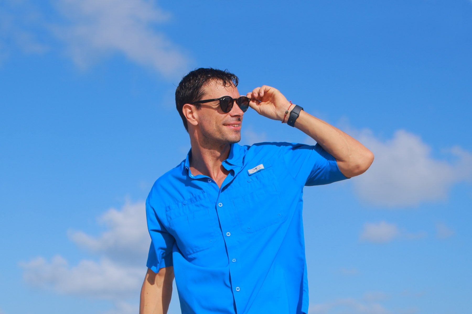 Camisas Tipo Pescador Manga Corta para Hombre Fort Lauder