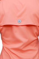 Blusa Tipo Pescador Mujer Manga Corta color Salmón Fort Lauder espalda acercamiento