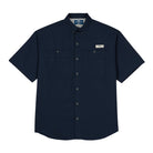 Camisa Tipo Pescador Hombre Manga Larga Azul Marino Fort Lauder frente