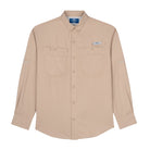 Camisa Tipo Pescador Hombre Manga Larga Kaki Fort Lauder